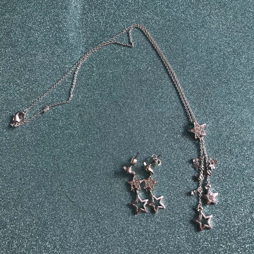 Star Necklace and earring set